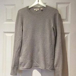 Crew neck 89% cashmere sweater